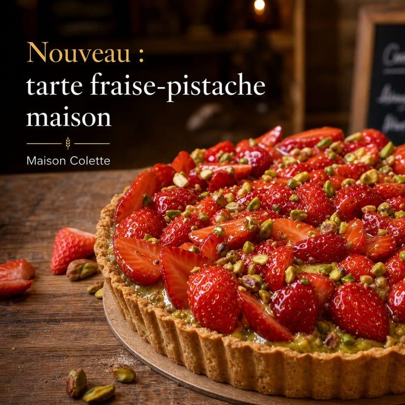 Visuel de nouveauté réellement créé par le Studio pour une boulangerie (proposition choisie)